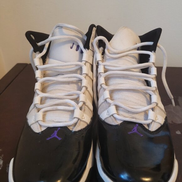 Nike Jordan Max Aura Basketball Shoes Concord White - Picture 4 of 4